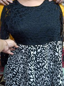 Mini Dress Size S,M Can Wear Good In Quality