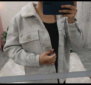 Cozy Sherpa Collar Jacket