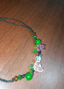 Floral Beaded Bracelet
