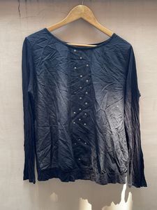Chic Black Long Sleeve Top