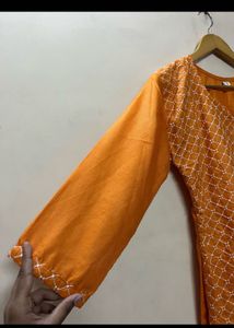 Orange Kurti 🧡