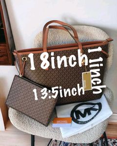 MICHAEL KORS**JET SET LARGE TOTE BAG WITH ZIP*