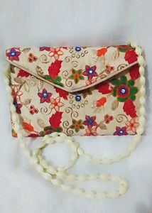 Women’s Hand Bag – Beautiful Embroidered Sling &amp;