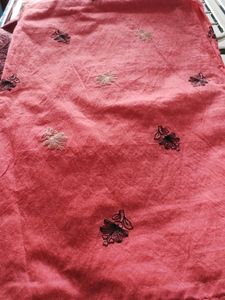 Cotton Silk Embroidery Saree