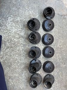 Vintage Lamp Holders Set