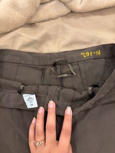 brown formal pants