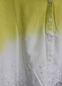 Embroidered Ombre Kurta