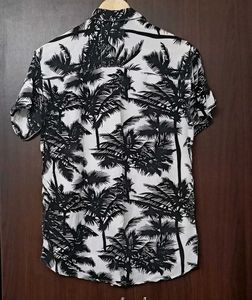 Men's Palm Tree Print Shirt