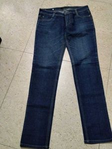 Classic Straight Leg Denim Jeans