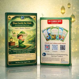 Dua Cards for Kids - 10 Essential Duas