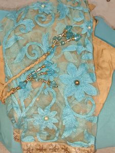 Heavy Work Embroidery And Pearl Wor