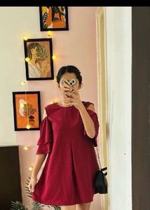 Maroon Dress M