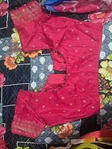 Elegant Green and pink combination Saree