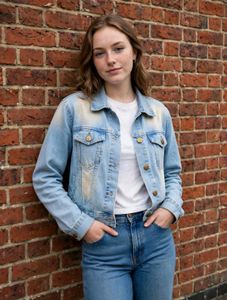 Classic Light Wash Denim Jacket