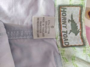 cotton sky blue capri
