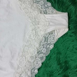 White Lace 🫴🎁Trim Briefs