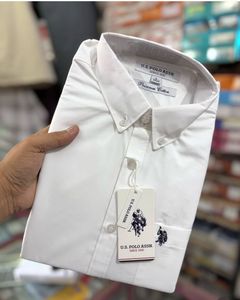 U.S. Polo Assn. White Men's Shirt newwdtag