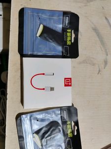 OnePlus 3.5.mm To Type C Jack + Pubg Finger Sleeve