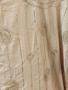 Embroidered Kurta Set with Sequins