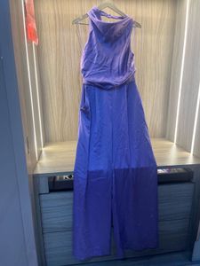 ZARA NEW Purple Jumpsuit