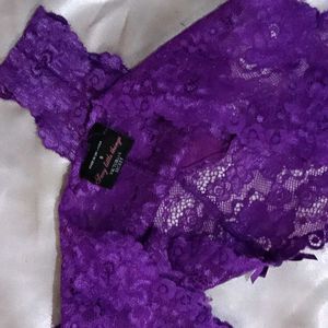 new Purple Thong panty