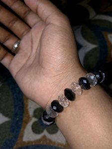 Chunky Black Stone Bracelet
