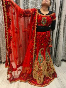 Bridal Lehenga Choli L Size