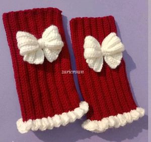 Red & White Arm Warmers