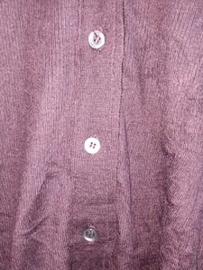 Long Sleeve Button-Up Cardigan