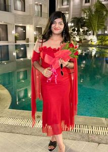 Elegant Red Midi Dress