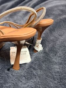 Zara Rhinestone Heels