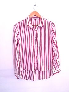 Striped Button-Down Shirt