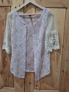 Lace Detail Cardigan