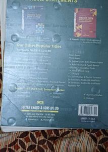 T.S. Grewal's Financial Statements XII Textbook