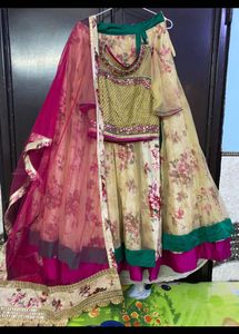 Beautiful Floral Lehenga Choli Set ♥️