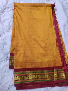 Handloom kanchi silk cotton saree