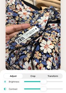 zara cotton skirt
