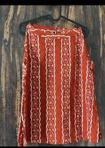 Stylish Printed Sleeveless Top