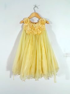 Gold Yellow Frock (Girl's)