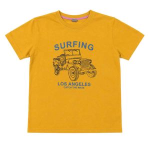 Yellow "Surfing Los Angeles" T-Shirt