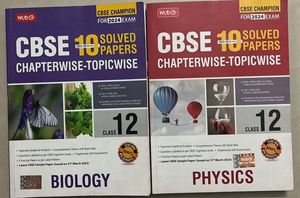 CBSE Class 12 Biology & Physics Solved Papers