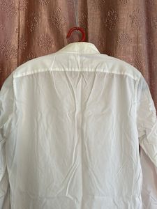 Classic White Button-Down Shirt