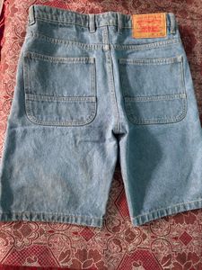 Light Wash Denim Shorts