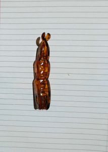Amber Crab Hair Claw Clip