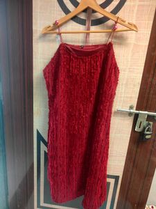 Velvety Red for a Perfect Party Look