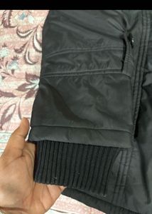 Stylish Black Quilted Jacket
