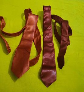 Elegant Silk Ties - Burgundy &amp; Rust for boys 👦