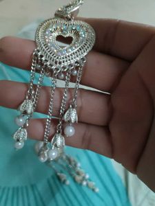 Elegant Heart Design Jewellery Set