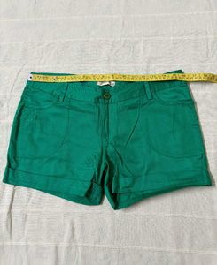 Emerald Green Shorts