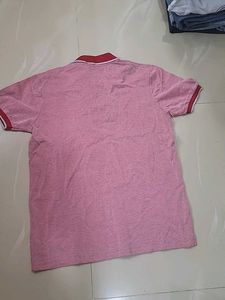 Men's Pink Polo T-Shirt